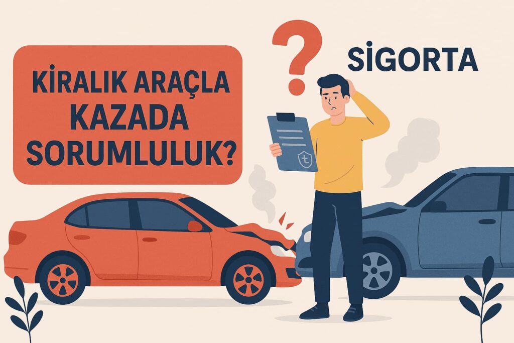 kiralık araçla kazada sorumluluk