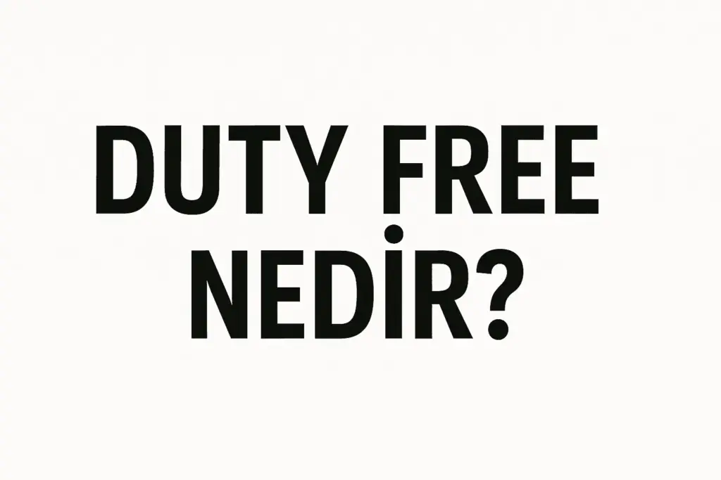 duty free nedir